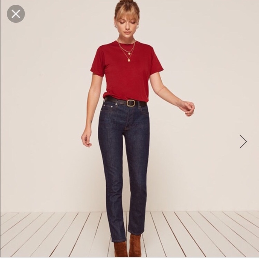 ✨NEVER WORN✨ Reformation Winona Mid-slim Jeans